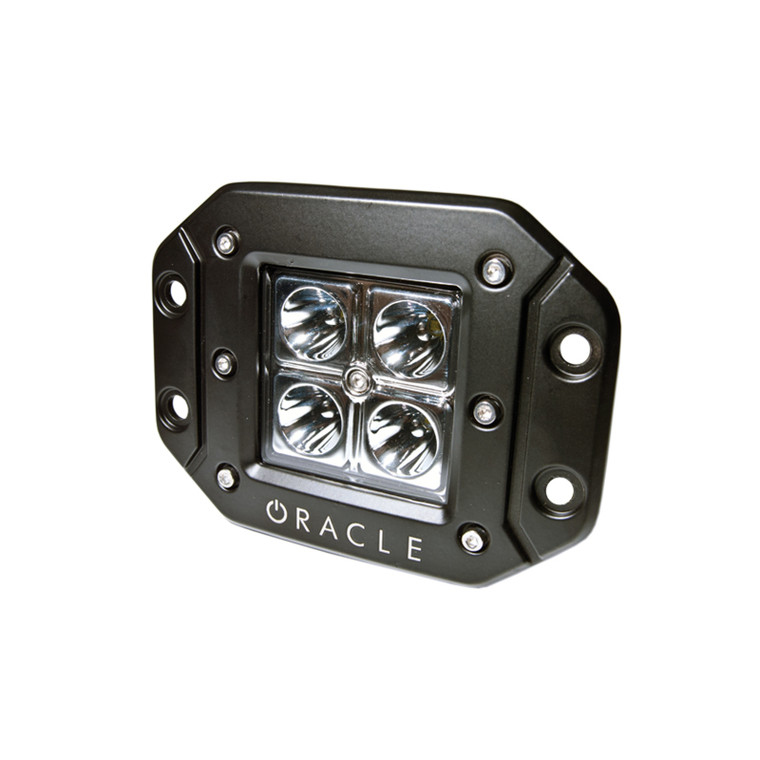 Oracle 12W Flush LED Square Spot Light - 6000K