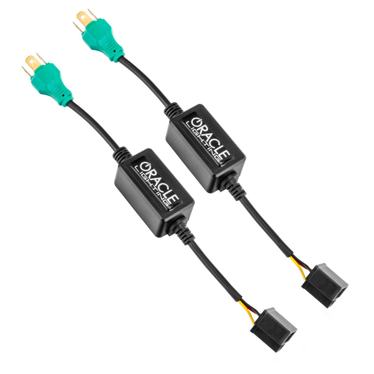 Oracle LED CANBUS Flicker-Free Adapters (Pair) - H4