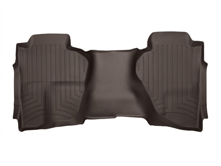 WeatherTech 2019+ Chevrolet Silverado 1500 Rear FloorLiner HP - Cocoa 4714365IM