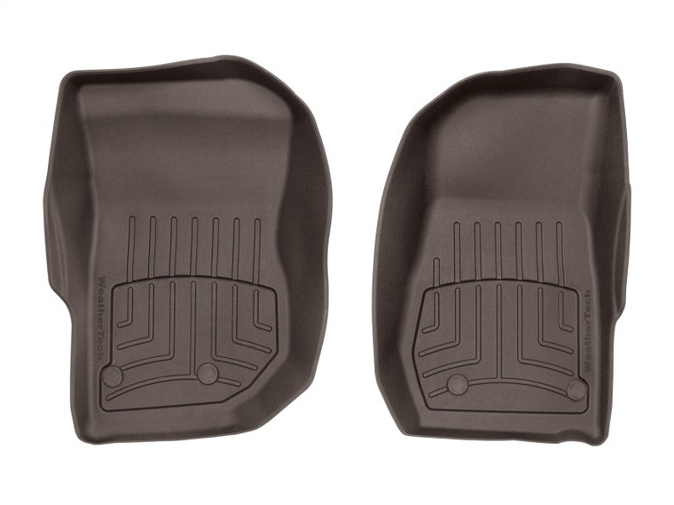 WeatherTech 14-17 Jeep Wrangler Front FloorLiner HP - Cocoa