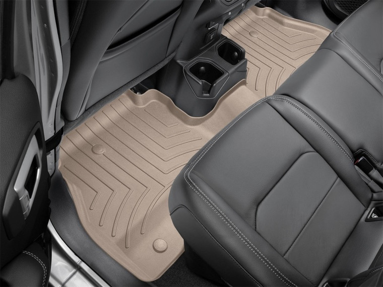 WeatherTech 2018+ Ford Expedition Max Rear FloorLiner HP - Tan