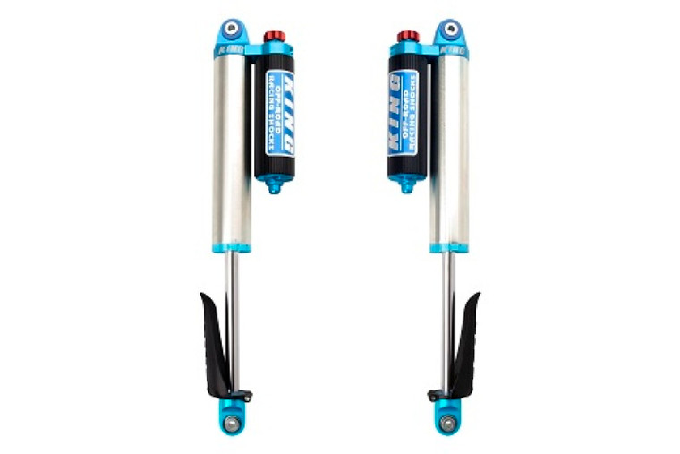 King Shocks 2018+ Jeep Wrangler JL Rear 2.5 Dia Piggyback Res Shock for 0-2in Lift w/Adjuster (Pair)