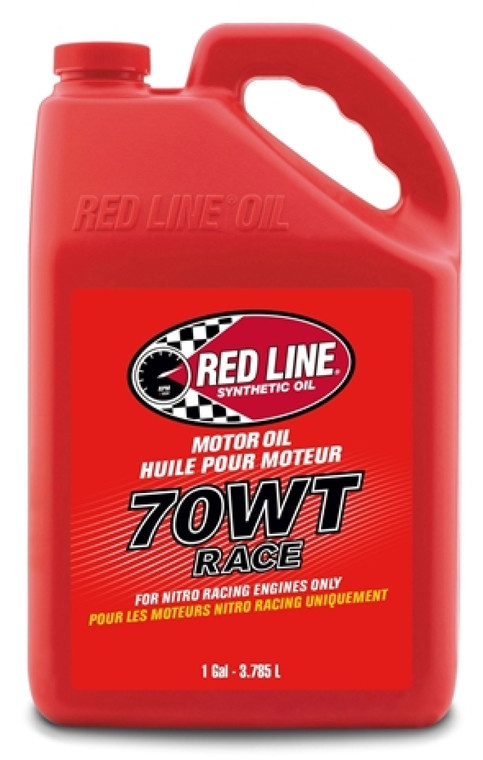 Red Line 70WT Nitro Race Oil - 1 Gallon - Case of 4