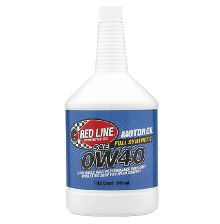 Red Line 0W40 Motor Oil Quart - Case of 12