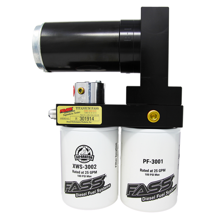 FASS 05-17 Dodge 2500/3500 Cummins 165gph Titanium Series Fuel Air Separation System