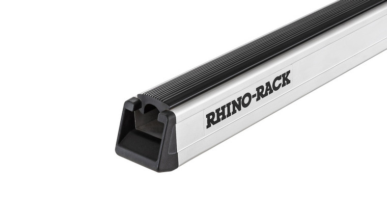 Rhino-Rack 09-18 Dodge RAM 1500 4 Door Pick Up Heavy Duty RLT600 Ditch Mount 2 Bar Roof Rack -Silver
