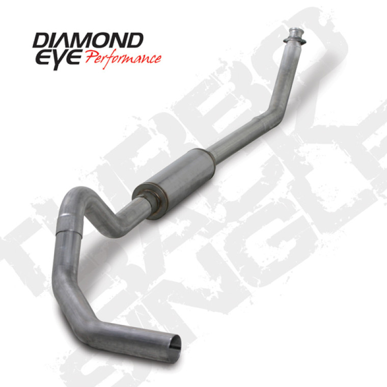 Diamond Eye KIT 4in TB SGL AL: 94-02 DODGE CUMMINS 5.9L