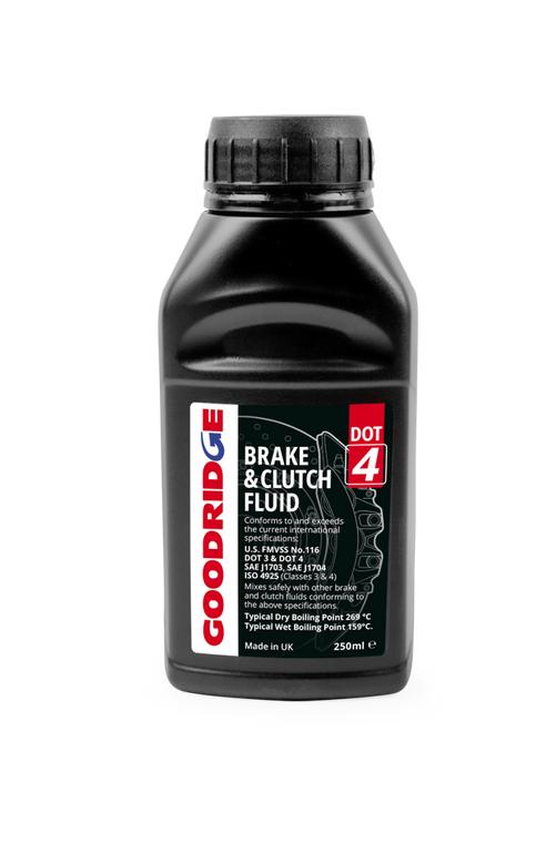 Goodridge 250ML Performance Dot 4 Brake Fluid - Single