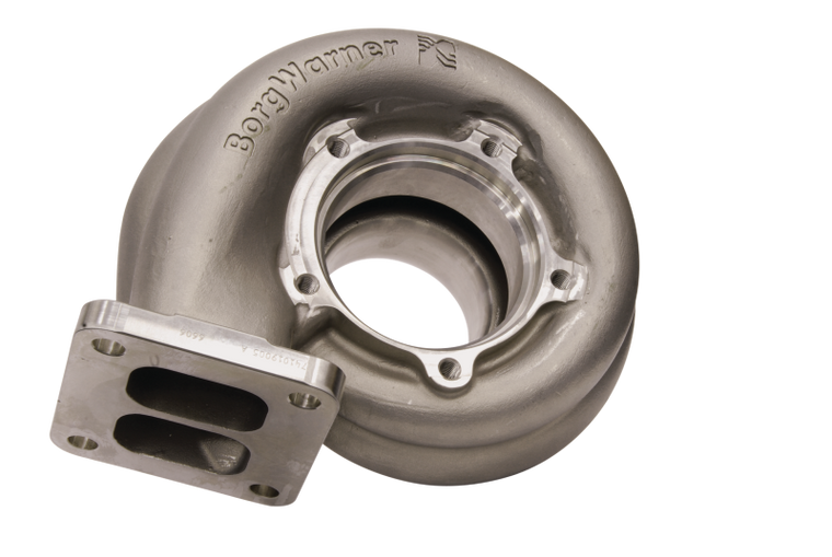 BorgWarner Turbine Housing EFR B1 63mm .80 T4 Twin Scroll WG Assy