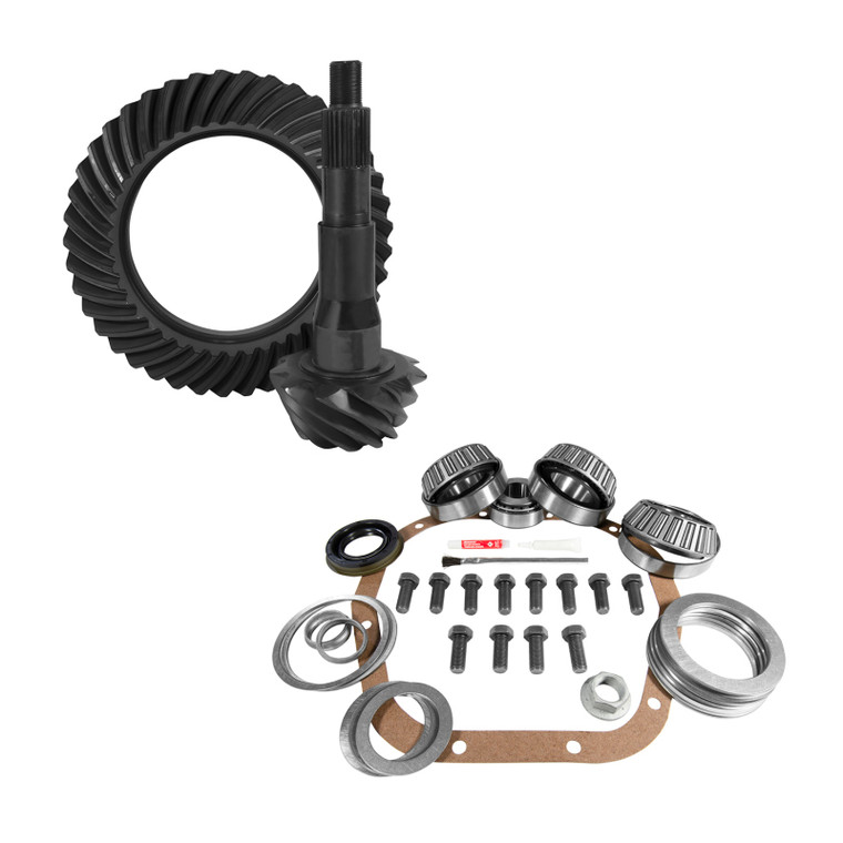 Yukon 10.5in Ford 4.56 Rear Ring & Pinion Install Kit YGK2134