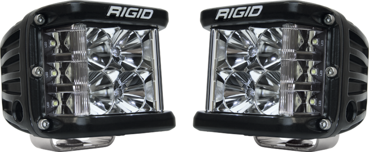 Rigid Industries D-SS - Flood - Set of 2 - Black Housing