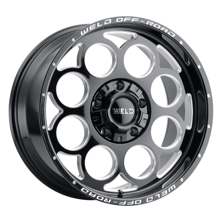 Weld W113 20X10 Redondo 6X135 6X139.7 ET-18 BS4.75 Gloss Black MIL 106.1