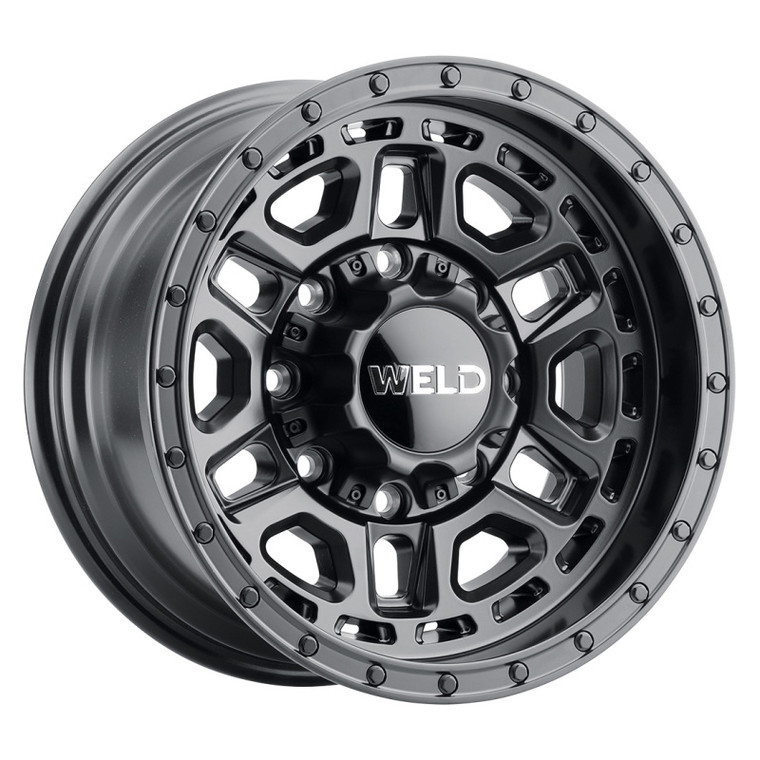 Weld W119 17X9 Crux 5X139.7 5X150 ET00 BS5.00 Satin Black 110.2