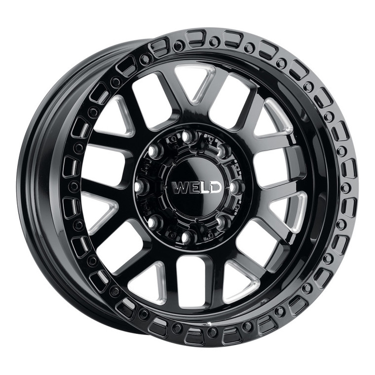 Weld W105 20X10 Cinch 5X139.7 5X150 ET-18 BS4.75 Gloss Black MIL / Gloss Black 110.2