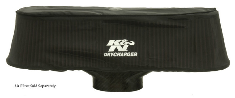 K&N DryCharger Air Filter Wrap - Black