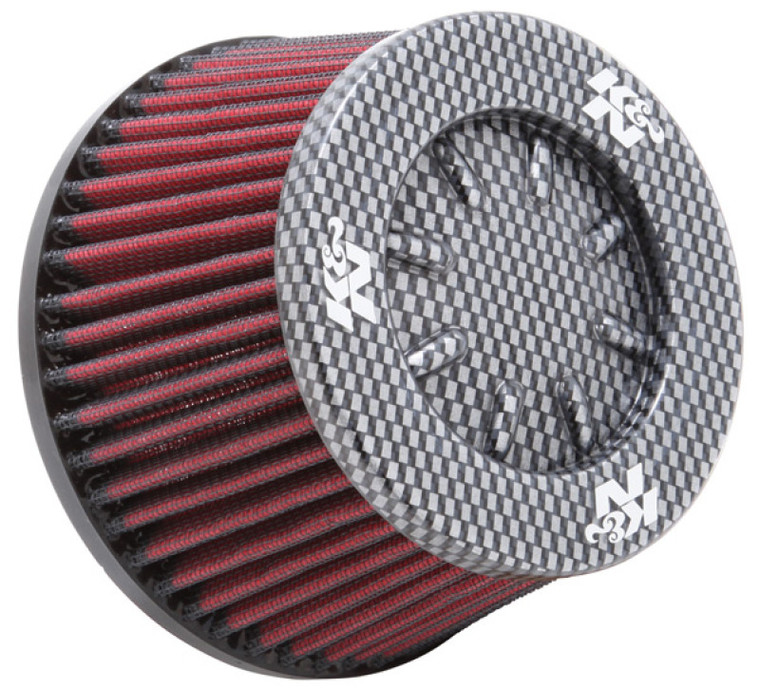 K&N Universal Clamp-On Air Filter 100mm Flange / 140mm Base / 114mm Top / 83mm Height