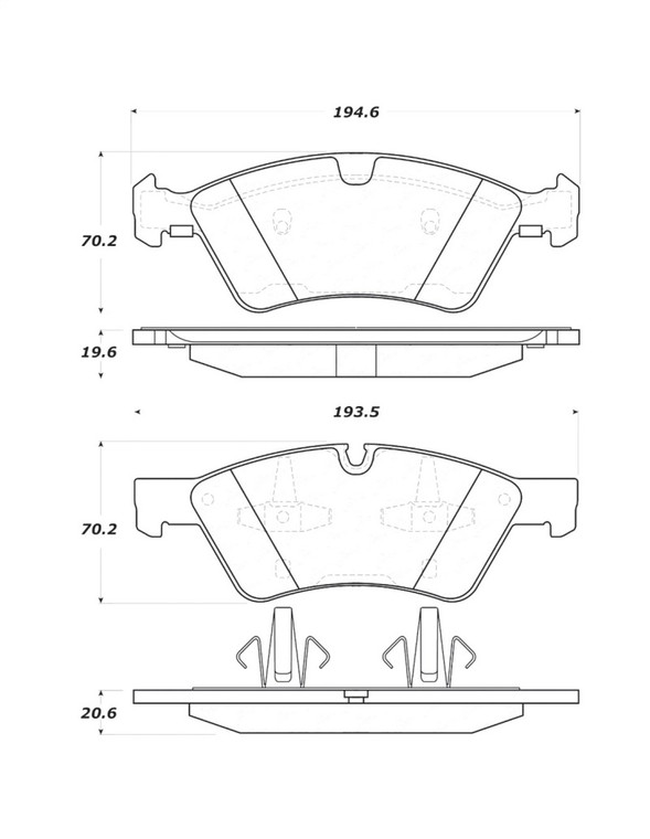 StopTech Street Touring Brake Pads 308.11230
