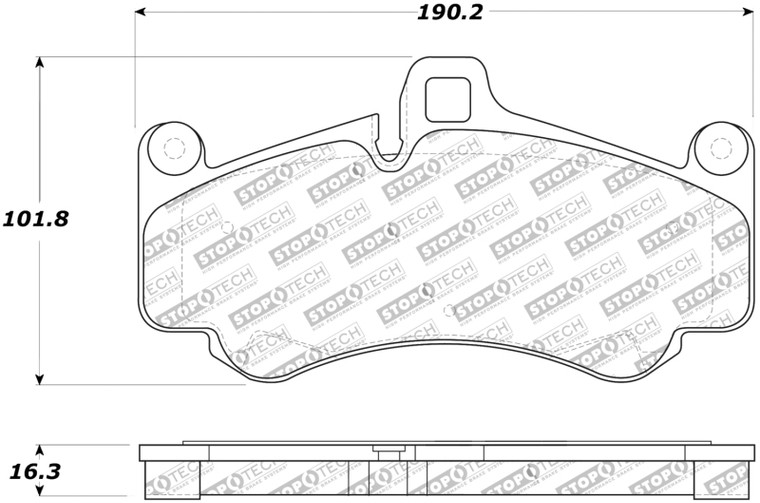 StopTech Street Touring Brake Pads 308.09910