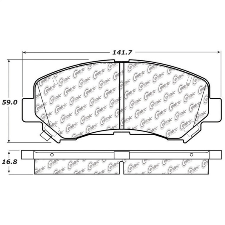 StopTech Street Touring Brake Pads 308.13740