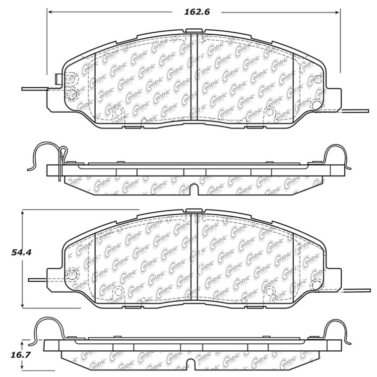StopTech Street Touring Brake Pads 308.14630