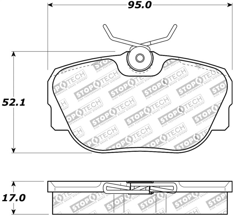 StopTech Street Touring Brake Pads 308.04930