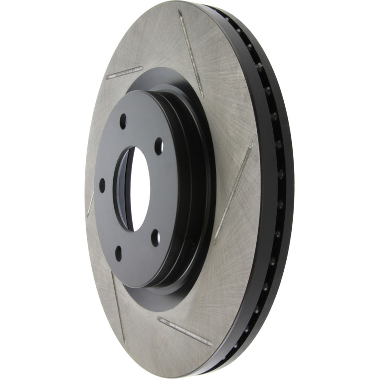 StopTech 11-14 Nissan Juke Slotted Front Left Rotor