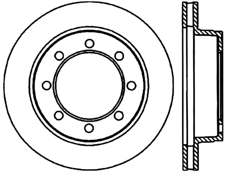 Stoptech Performance Brake Rotor