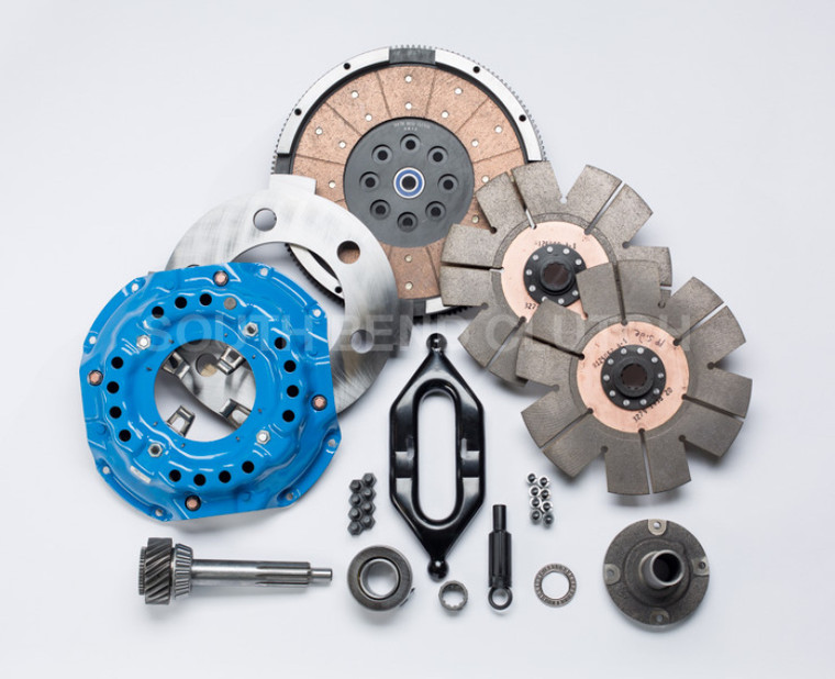 South Bend Clutch 94-04 Dodge NV4500 SFI Comp Dual Disc Clutch Kit (w/ Input Shaft) DDC3600-5K