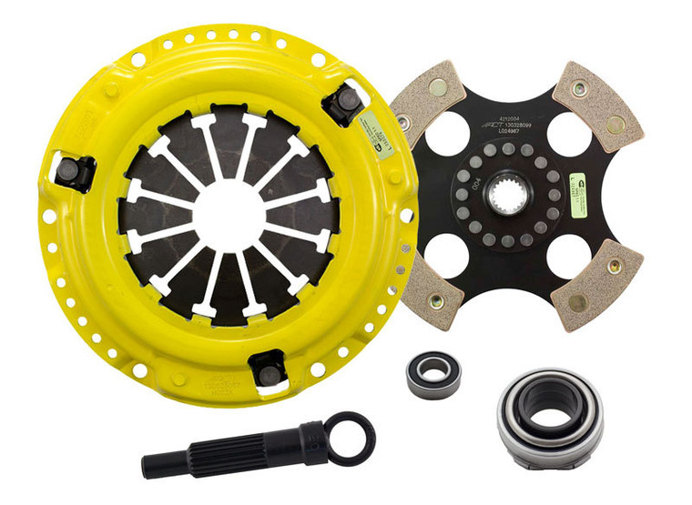 ACT 1990 Honda Civic XT/Race Rigid 4 Pad Clutch Kit HC4-XTR4