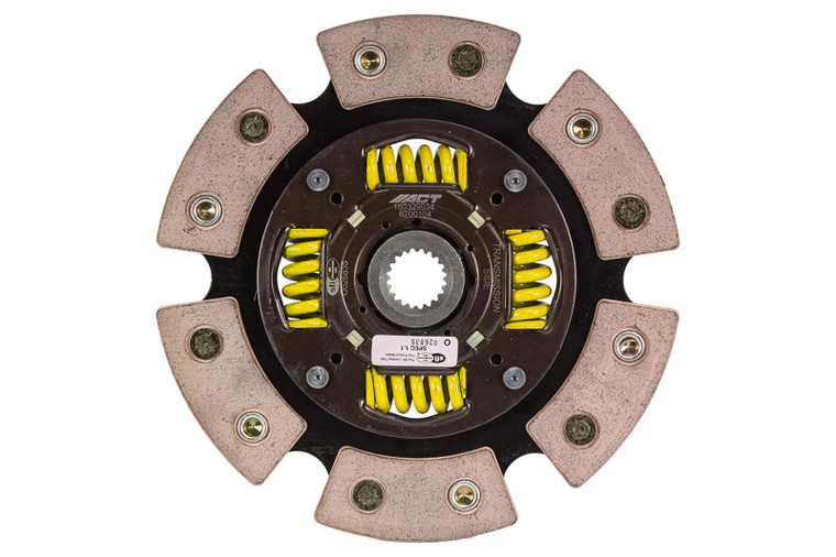 ACT 1993 Hyundai Elantra 6 Pad Sprung Race Disc 6200104