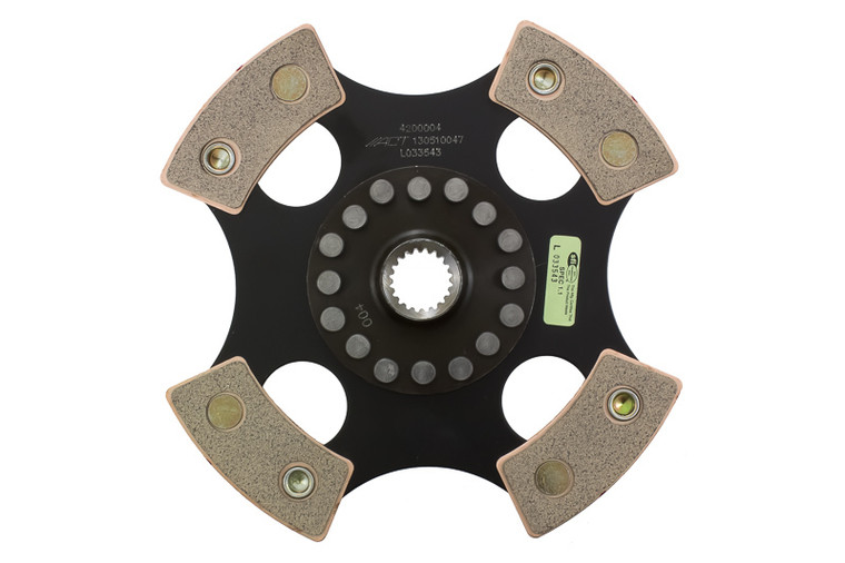 ACT 1993 Hyundai Elantra 4 Pad Rigid Race Disc 4200004
