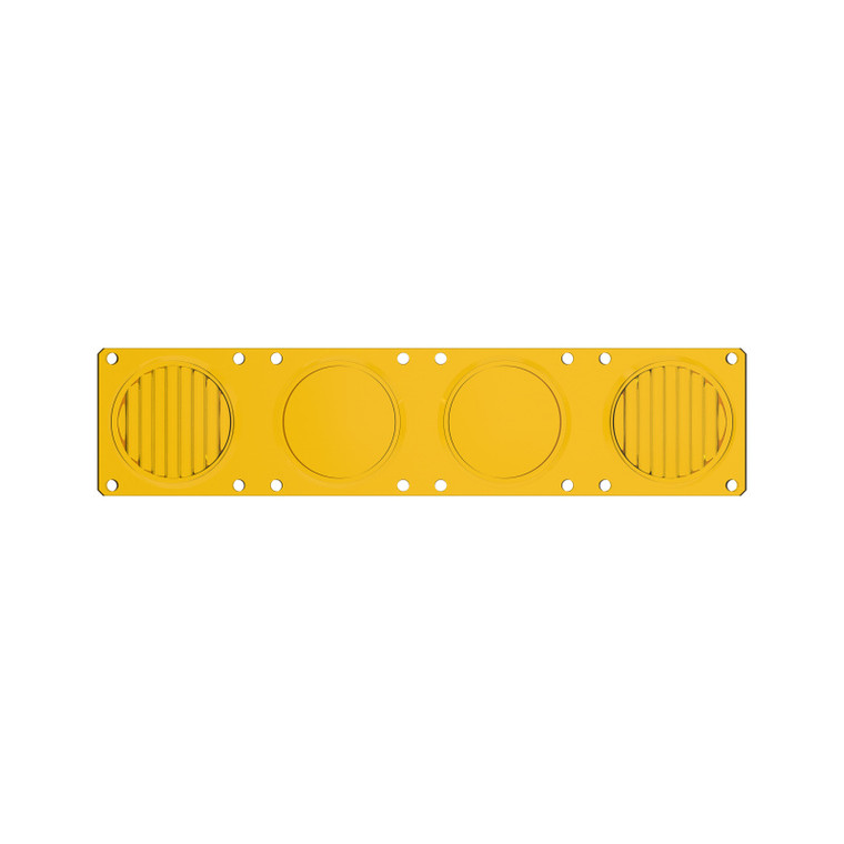 KC HiLiTES FLEX ERA LED Performance Yellow Combo Lens for Light Bars