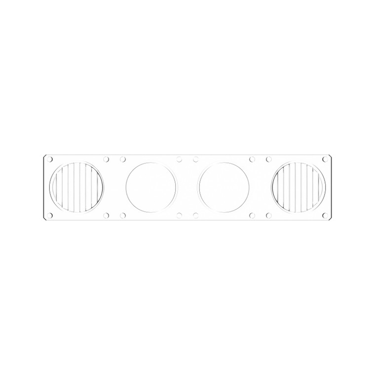 KC HiLiTES FLEX ERA LED Clear Combo Beam Lens for Light Bars