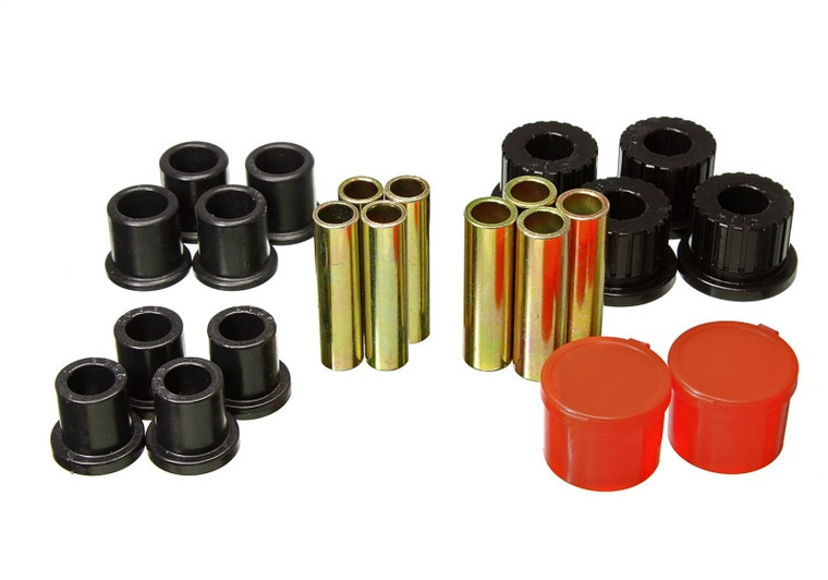 Energy Suspension 98-11 Ford Ranger 2/4WD Rear Leaf Spring Bushing Set - Black 4.2157G