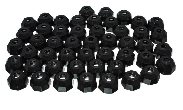 Energy Suspension Tie Rod End Boot Oct-Box Of 50 - Black 9.13116G