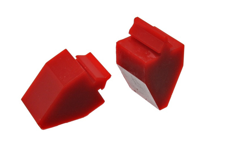 Energy Suspension Gm Style Pull Thru Bump Stop - Red 3.9101R
