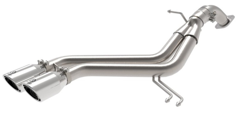aFe Takeda 13-17 Hyundai L4-1.6L 2-1/2in 304 SS Axle-Back Exhaust w/ Polished Tips