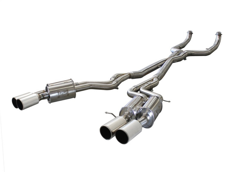 aFe MACHForce XP Exhaust 304SS Cat-Back w/ Polished Tips 12-13 BMW M5 (F10) V8 4.4L (tt)