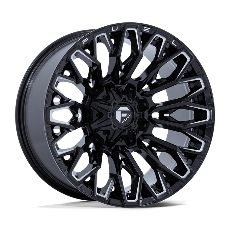 D865 22X10 5X5.5/150 G-BLK MILL -18MM 22X10