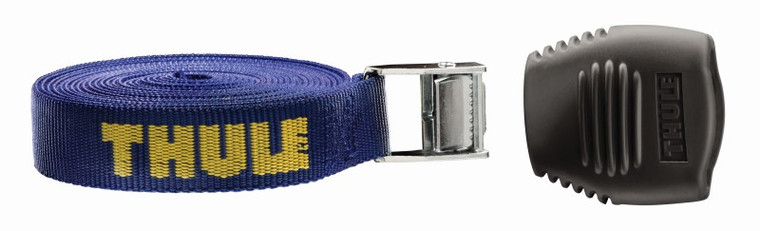 Thule Load Straps w/Cam Action Buckles 15ft. (Set of 2) - Blue 523101