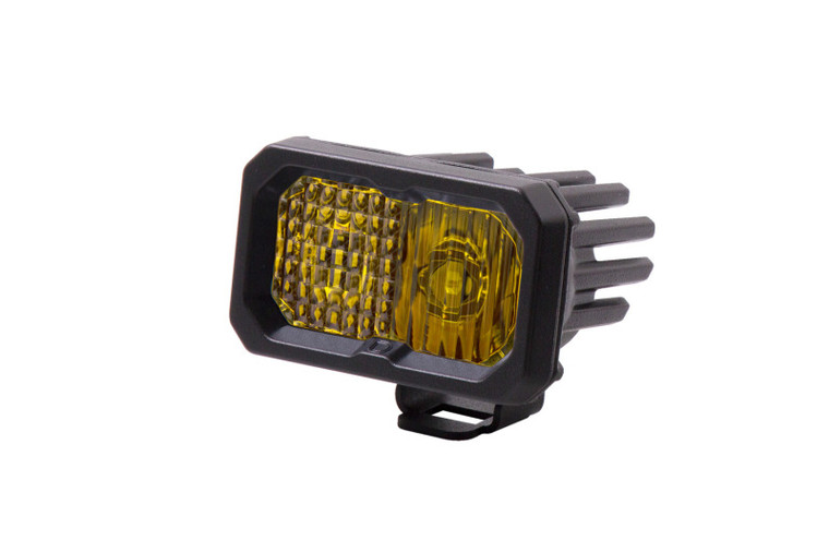 Diode Dynamics Stage Series 2 In LED Pod Sport - Yellow Combo Standard ABL Each