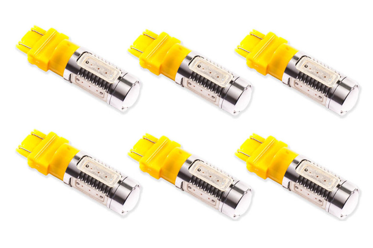 Diode Dynamics 3157 LED Bulb HP11 LED - Amber Set of 6