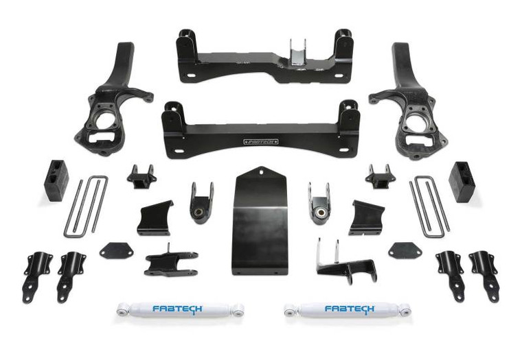 Fabtech 2019 GM C/K1500 6in Basic System w/Perf. Shocks
