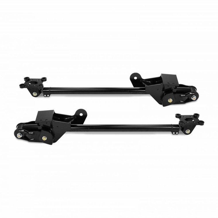 Cognito Tubular Series LDG Traction Bar Kit For 20-22 Silverado/Sierra 2500/3500 with 0-4.0-Inch Rear Lift Height