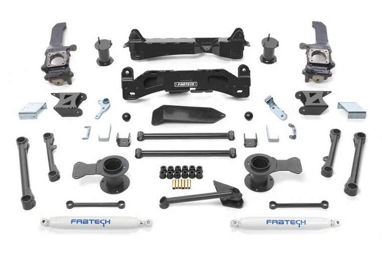 Fabtech 06-09 Toyota FJ 4WD 6in Basic System w/Perf. Shocks