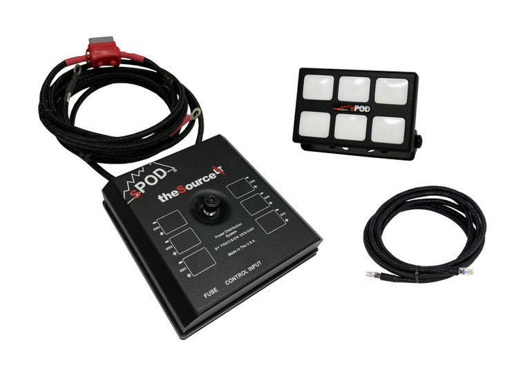 Spod SourceLT w/ Mini6 for Universal 84 Inch Battery Cables