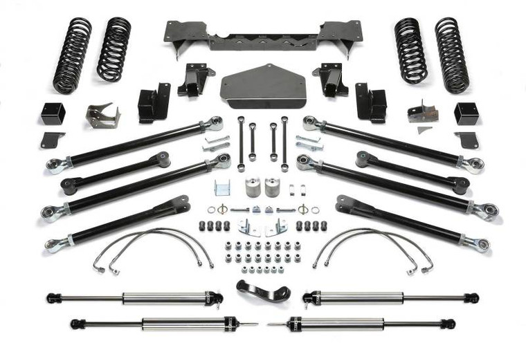 Fabtech 07-18 Jeep JK 4WD 4-Door 5in Crawler LT System w/DL Shocks