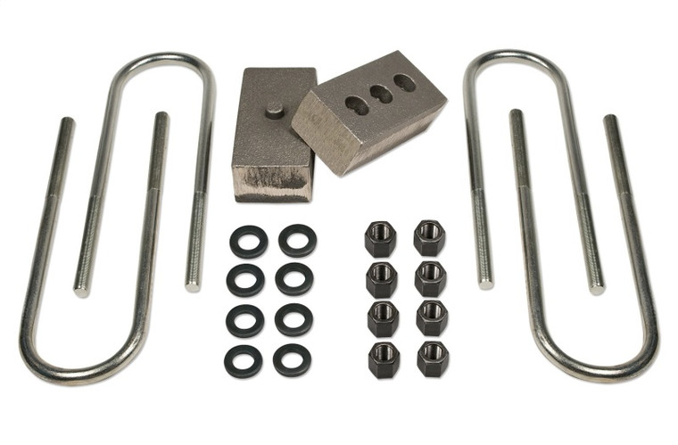 Tuff Country 03-23 Dodge Ram 3500 4wd (w/4in Rear axle) 2in Rear Block & U-Bolt Kit