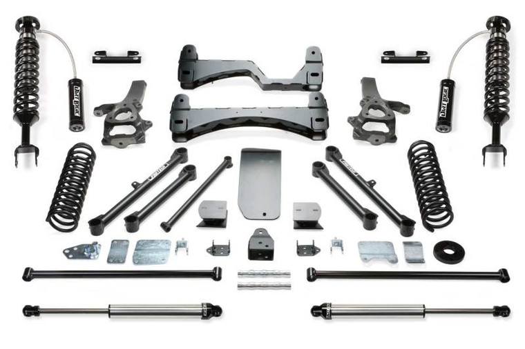 Fabtech 09-11 Ram 1500 4WD 6in Perf. System w/DL 2.5 Resi Coilovers & Rear DL Shocks