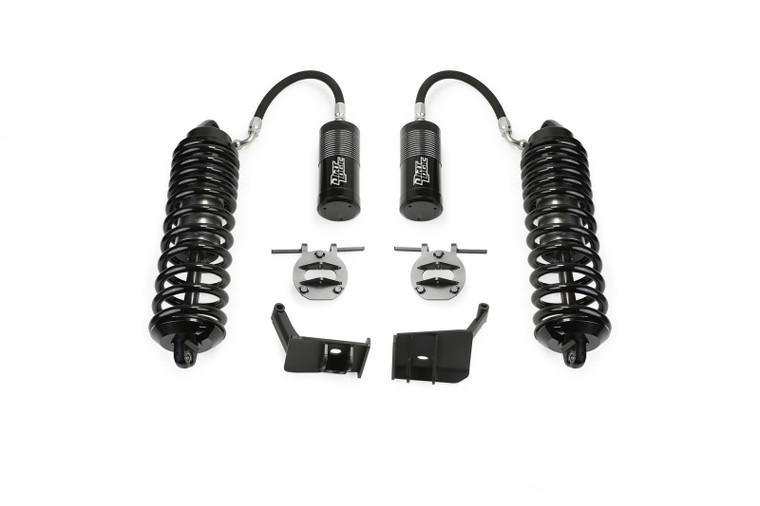 Fabtech 11-16 Ford F250/350/450/550 4WD 6in DL 4.0 Resi Coilover Conversion System